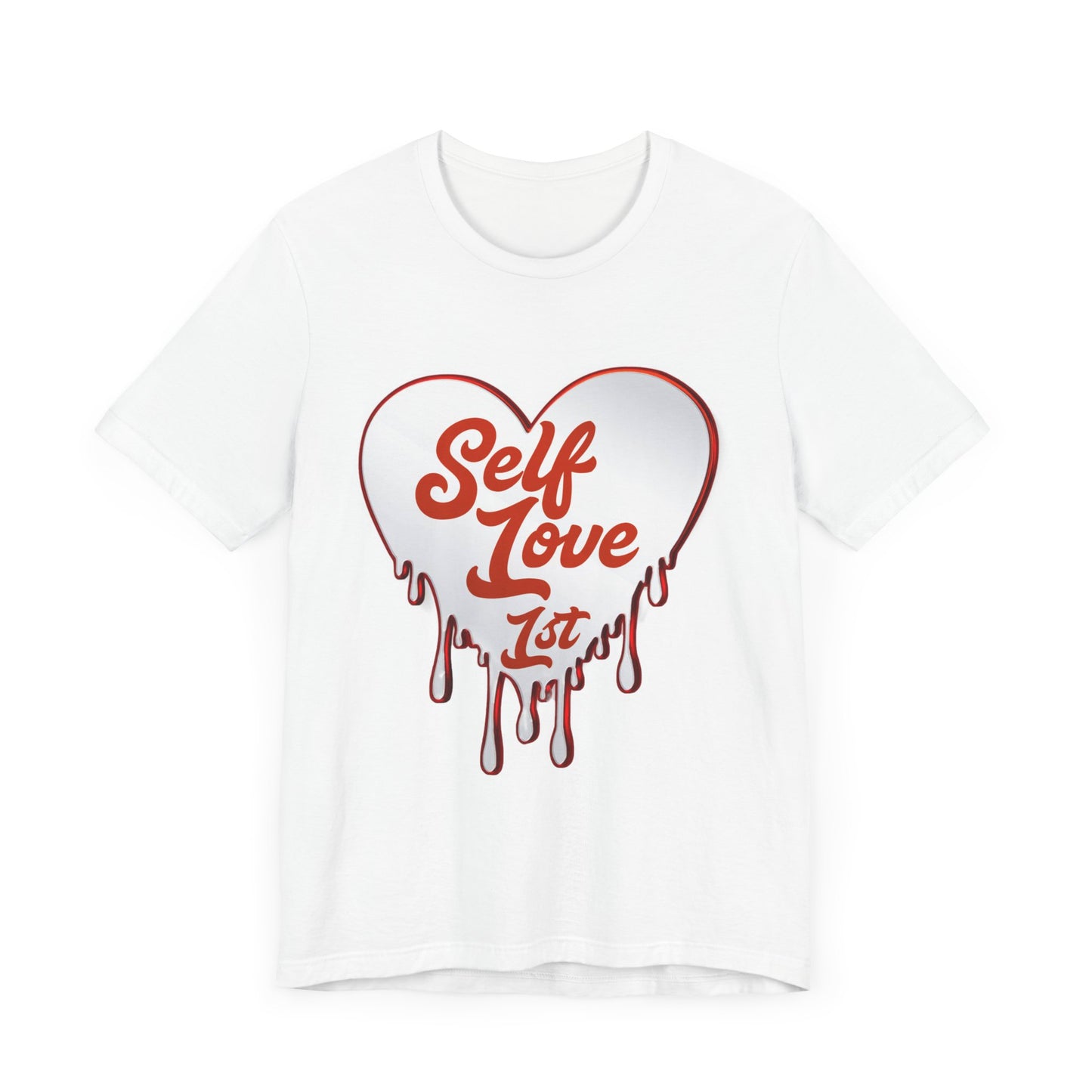 Self Love First Unisex Jersey Tee - Feel Good Fashion for Self-Care Enthusiasts