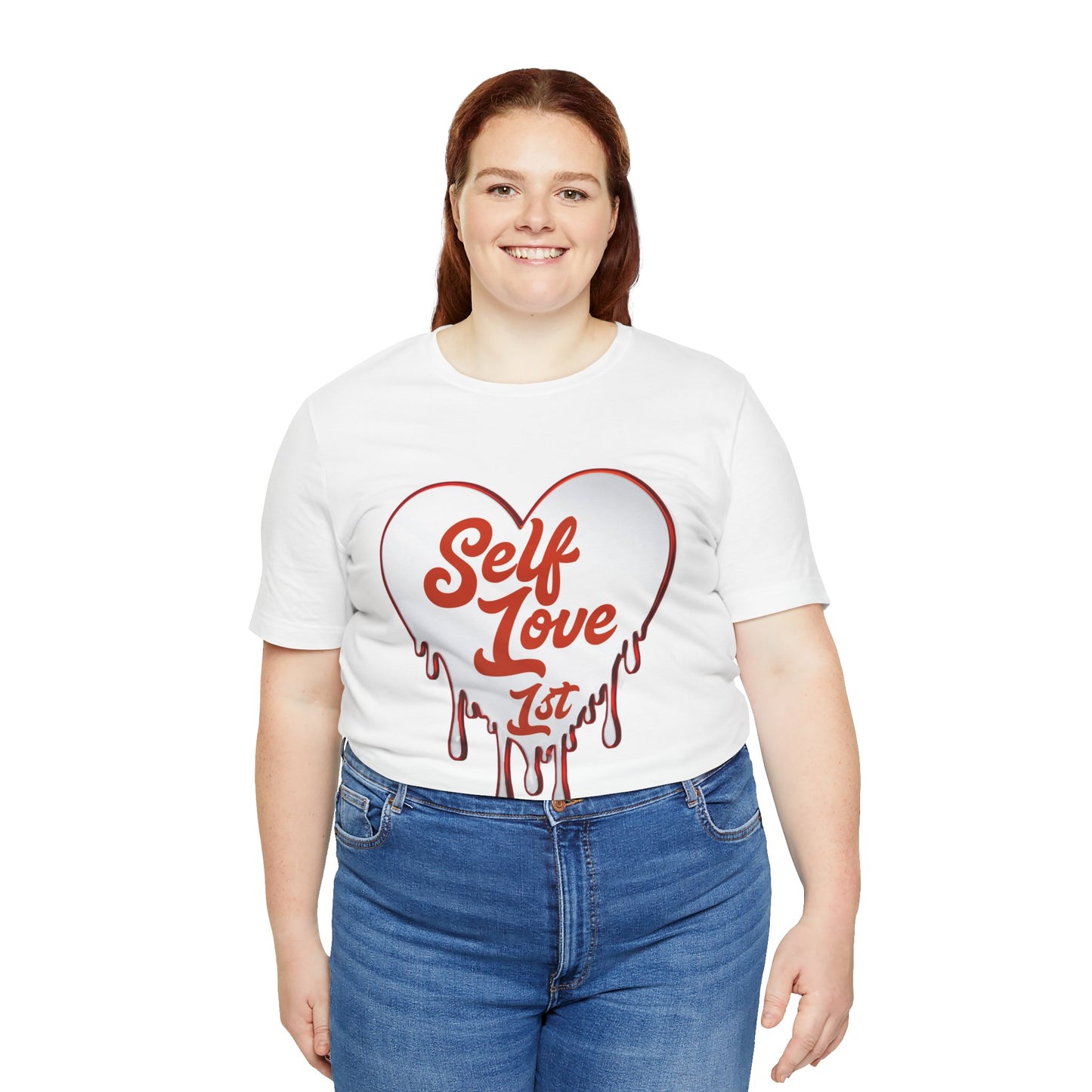 Self Love First Unisex Jersey Tee - Feel Good Fashion for Self-Care Enthusiasts