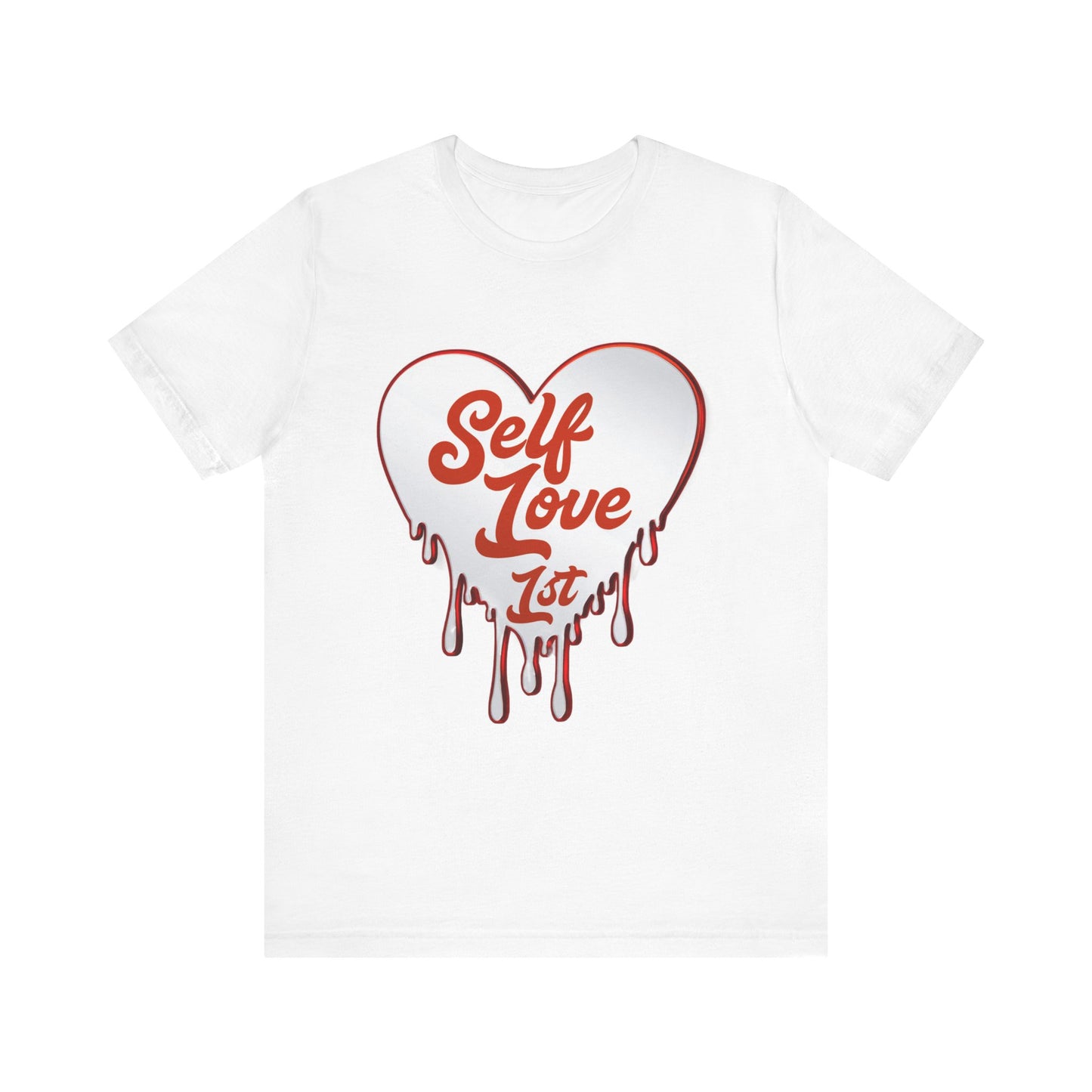 Self Love First Unisex Jersey Tee - Feel Good Fashion for Self-Care Enthusiasts