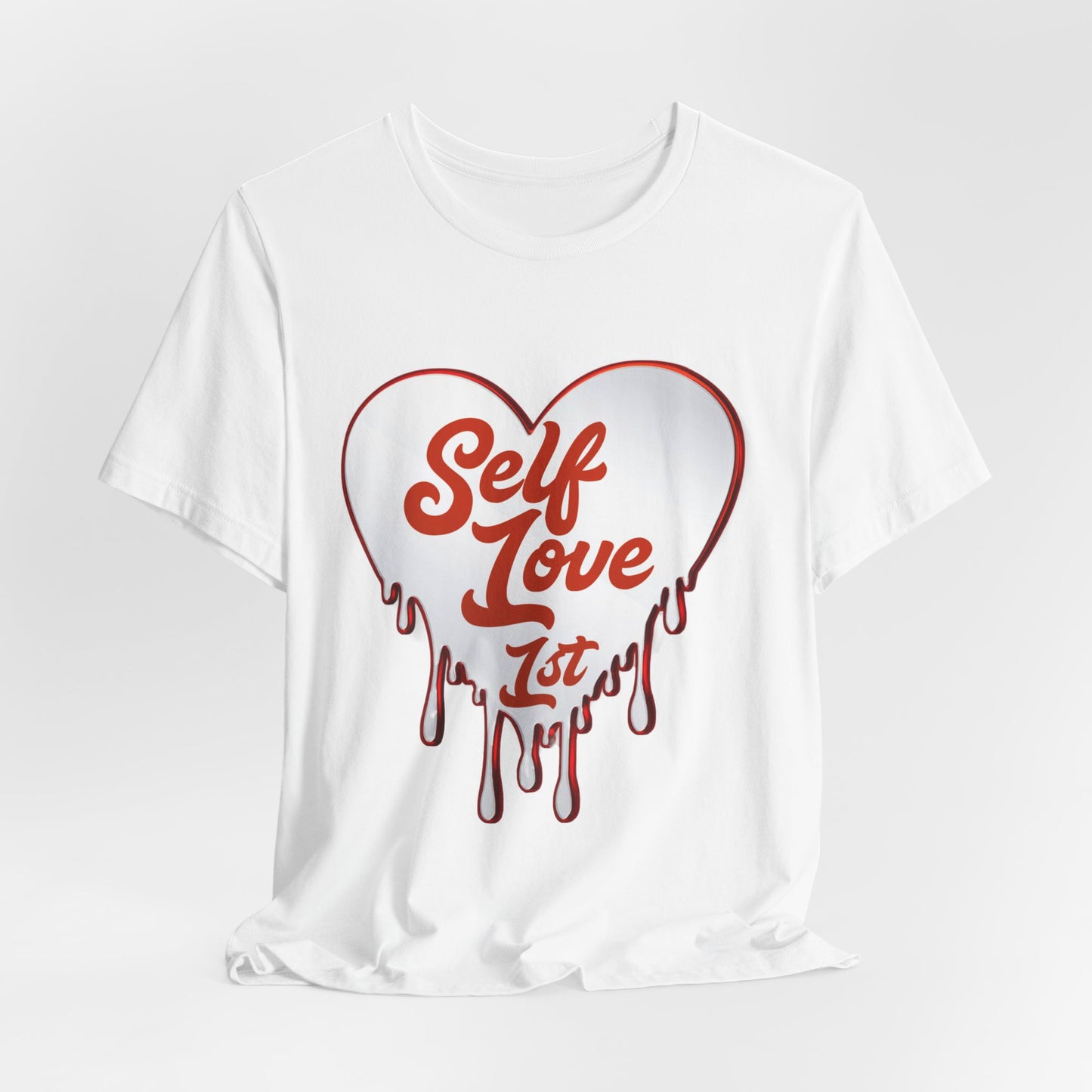 Self Love First Unisex Jersey Tee - Feel Good Fashion for Self-Care Enthusiasts