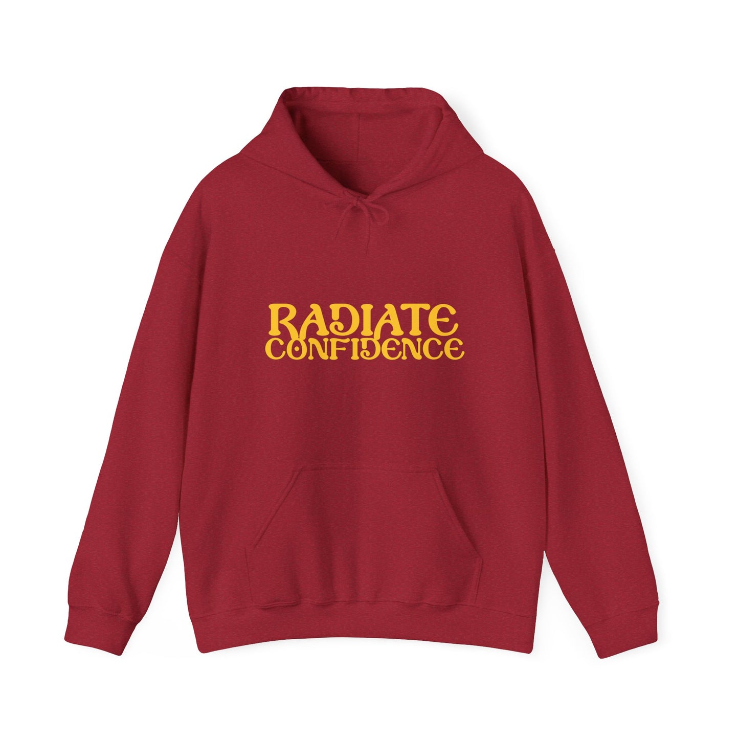 Radiate Confidence Hoodie - Unisex Heavy Blend Sweatshirt