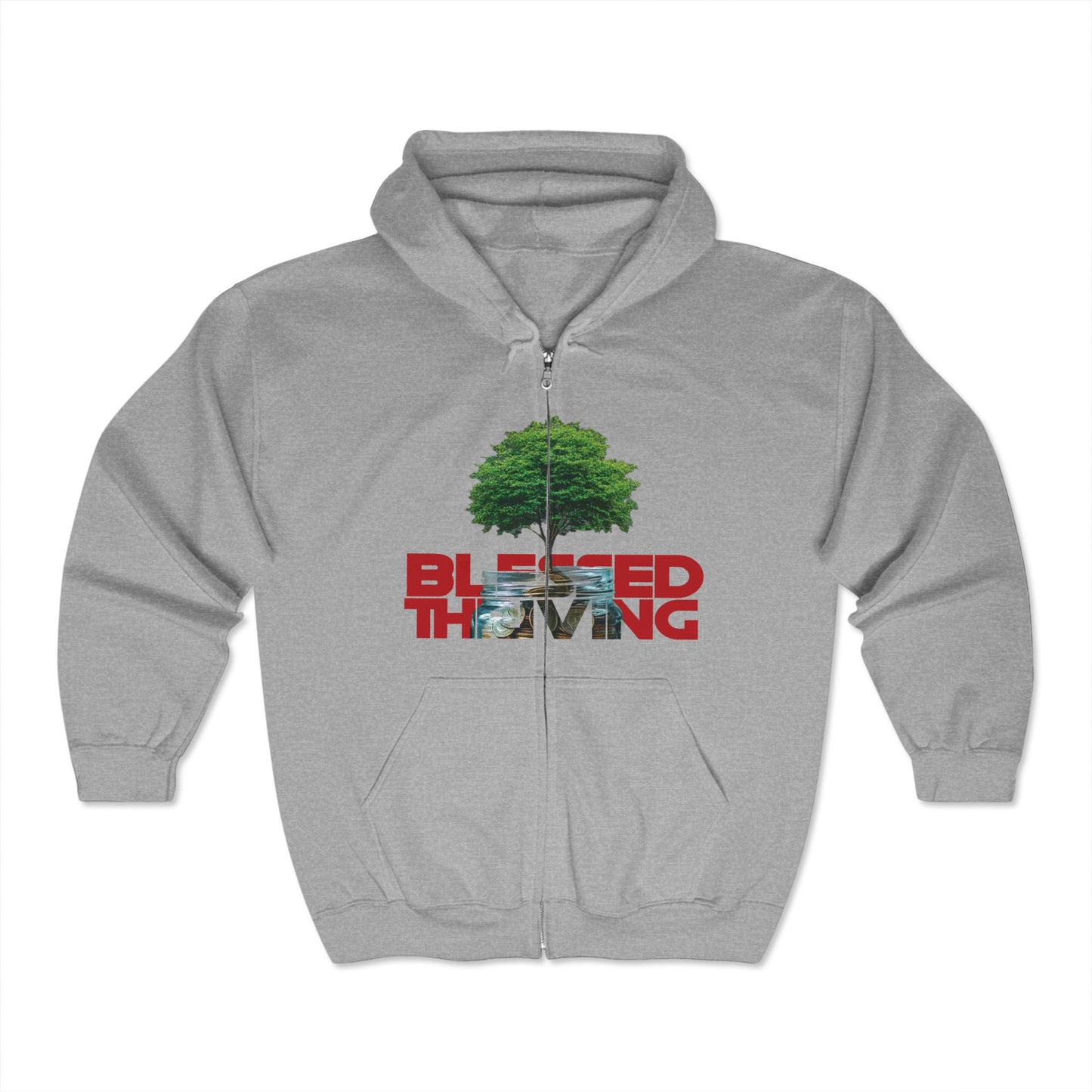 Unisex Heavy Blend Full Zip Hooded Sweatshirt