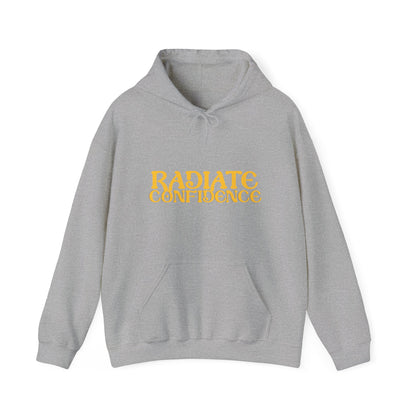 Radiate Confidence Hoodie - Unisex Heavy Blend Sweatshirt