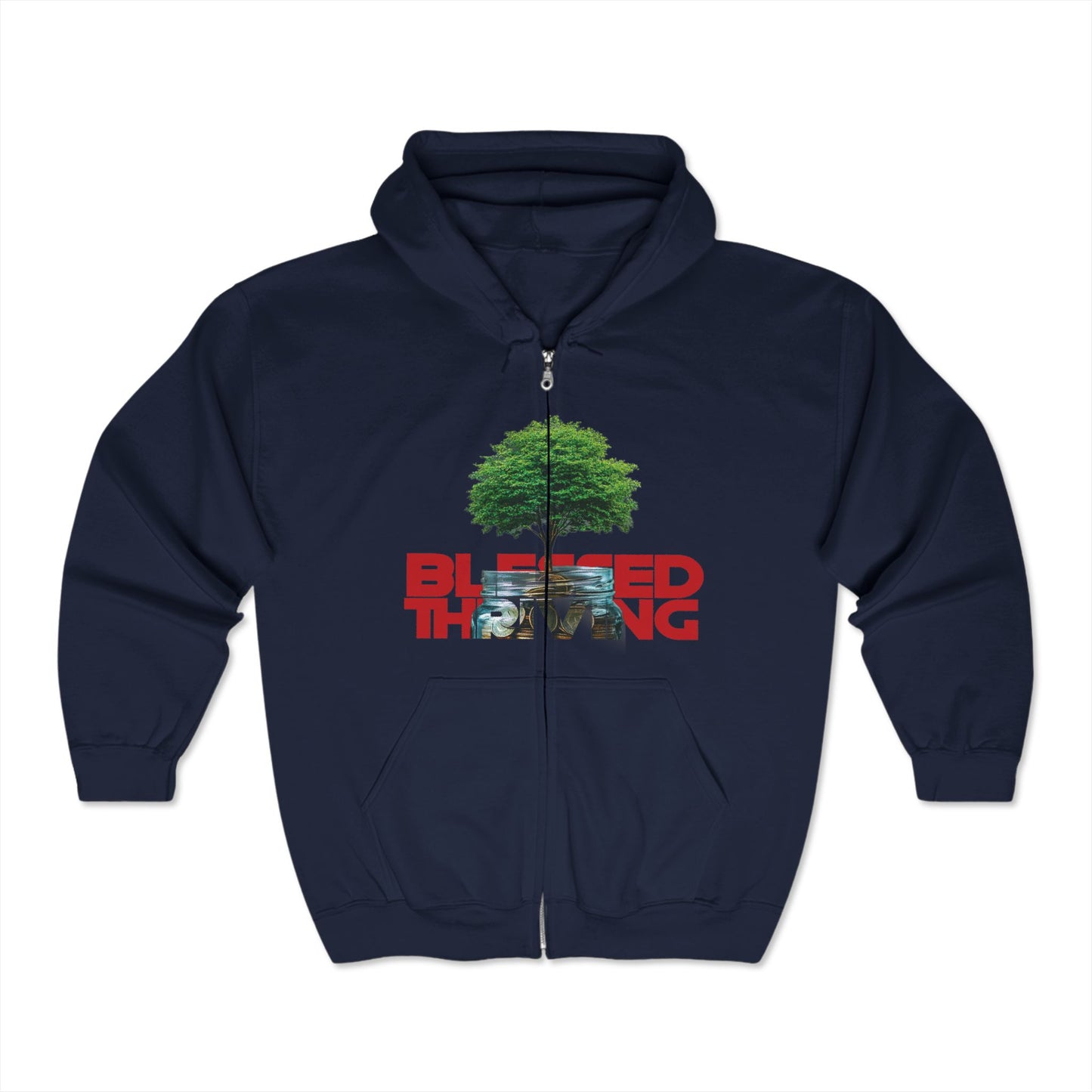 Unisex Heavy Blend Full Zip Hooded Sweatshirt