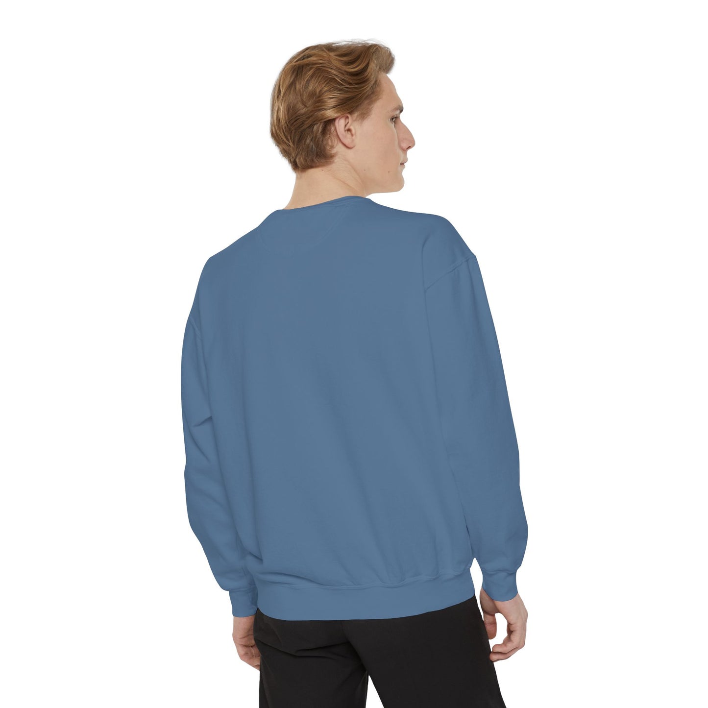 Grace Wins Unisex Garment-Dyed Sweatshirt - Cozy and Inspirational Apparel