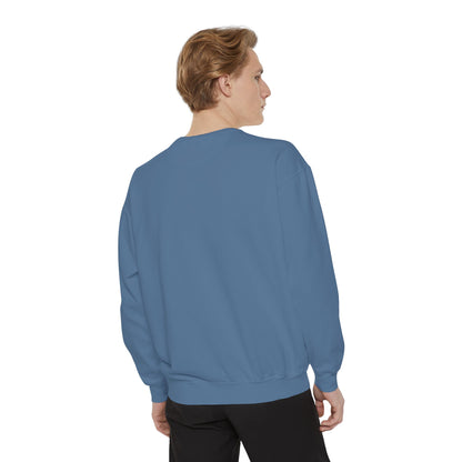 Grace Wins Unisex Garment-Dyed Sweatshirt - Cozy and Inspirational Apparel
