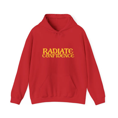 Radiate Confidence Hoodie - Unisex Heavy Blend Sweatshirt