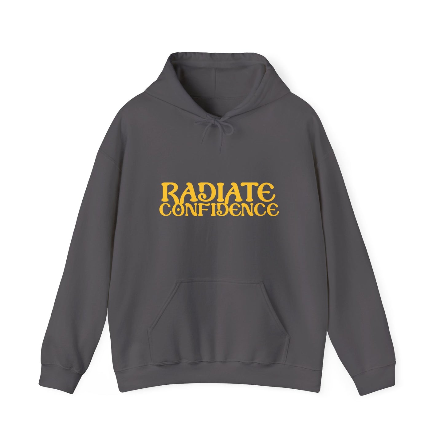 Radiate Confidence Hoodie - Unisex Heavy Blend Sweatshirt