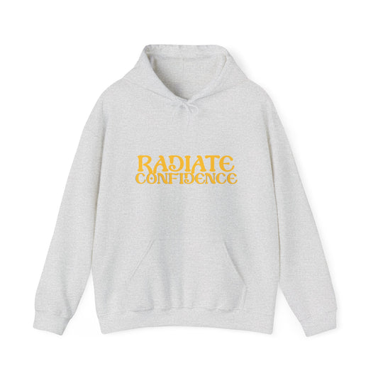 Radiate Confidence Hoodie - Unisex Heavy Blend Sweatshirt