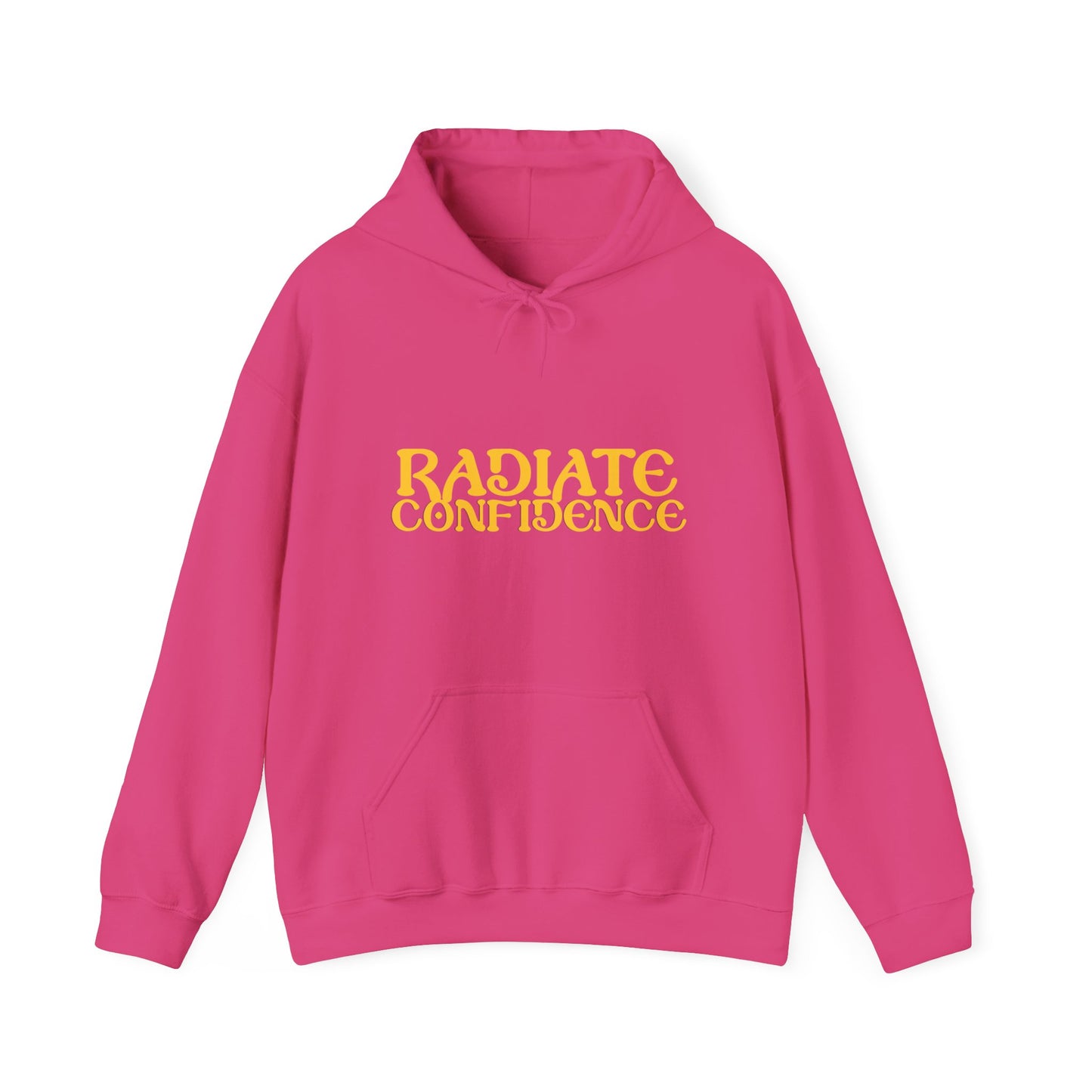 Radiate Confidence Hoodie - Unisex Heavy Blend Sweatshirt