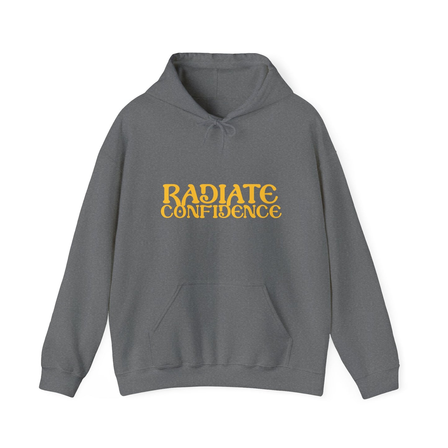 Radiate Confidence Hoodie - Unisex Heavy Blend Sweatshirt