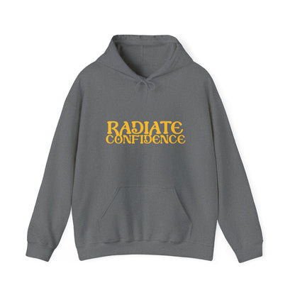 Radiate Confidence Hoodie - Unisex Heavy Blend Sweatshirt