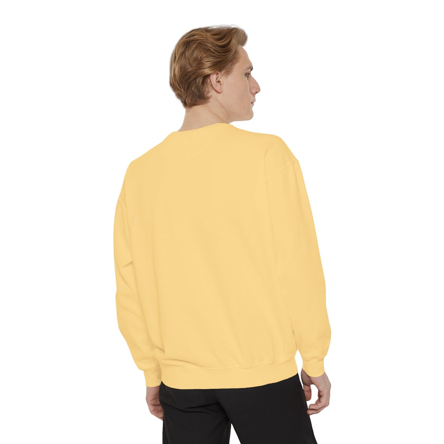 Grace Wins Unisex Garment-Dyed Sweatshirt - Cozy and Inspirational Apparel
