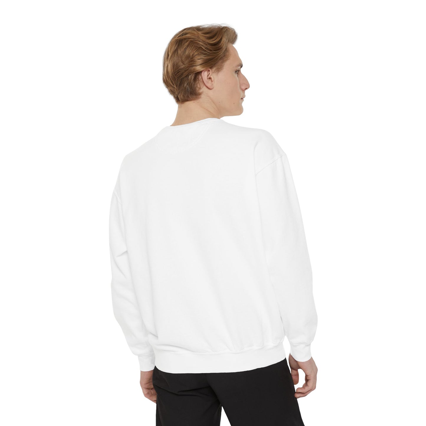Grace Wins Unisex Garment-Dyed Sweatshirt - Cozy and Inspirational Apparel