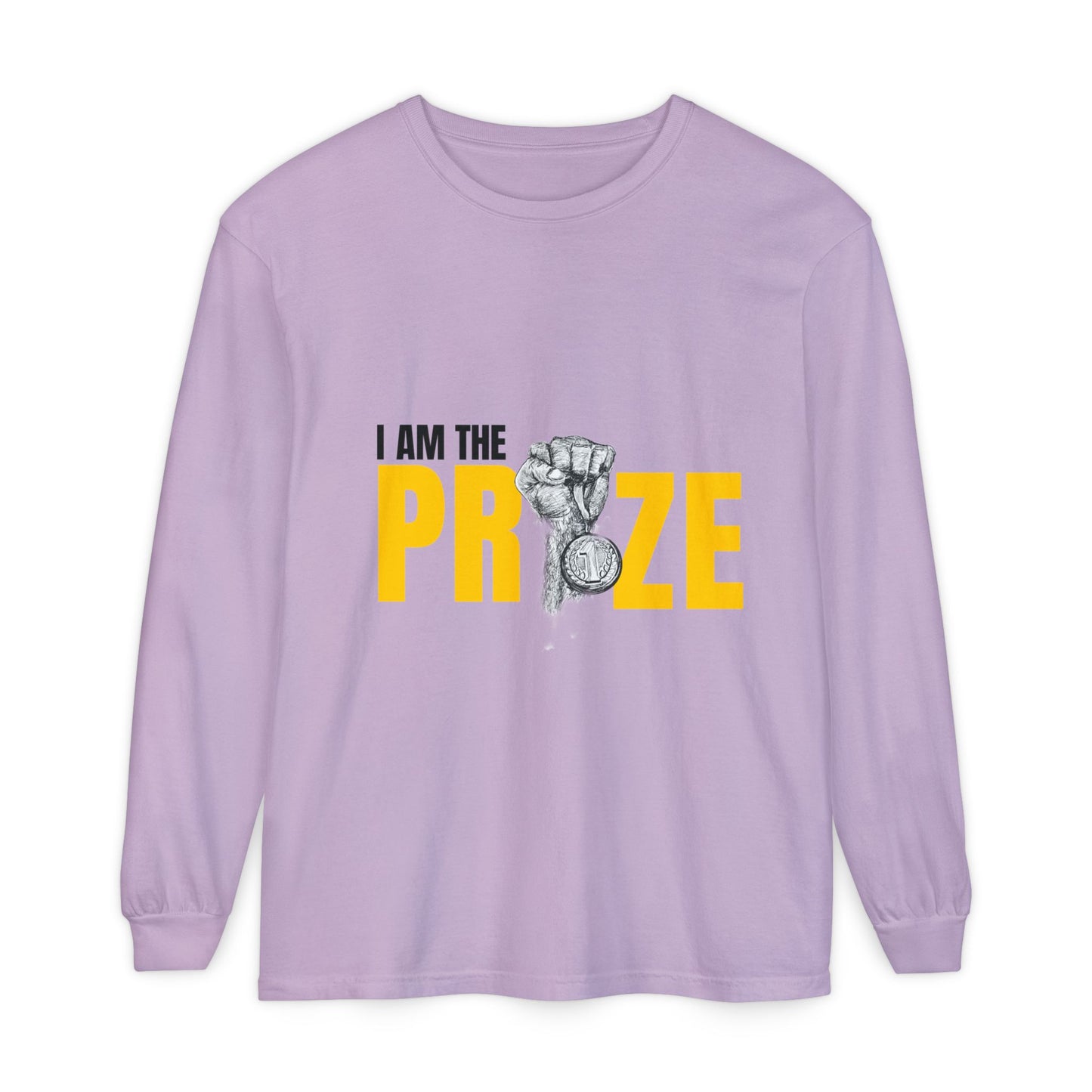 I Am the Prize Long Sleeve T-Shirt - Motivational Unisex Apparel