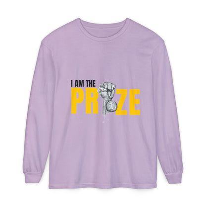 I Am the Prize Long Sleeve T-Shirt - Motivational Unisex Apparel