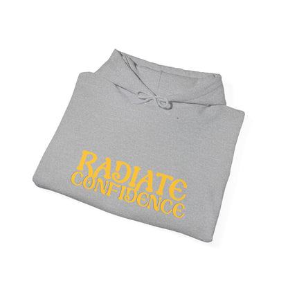 Radiate Confidence Hoodie - Unisex Heavy Blend Sweatshirt