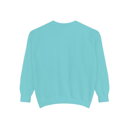 Grace Wins Unisex Garment-Dyed Sweatshirt - Cozy and Inspirational Apparel