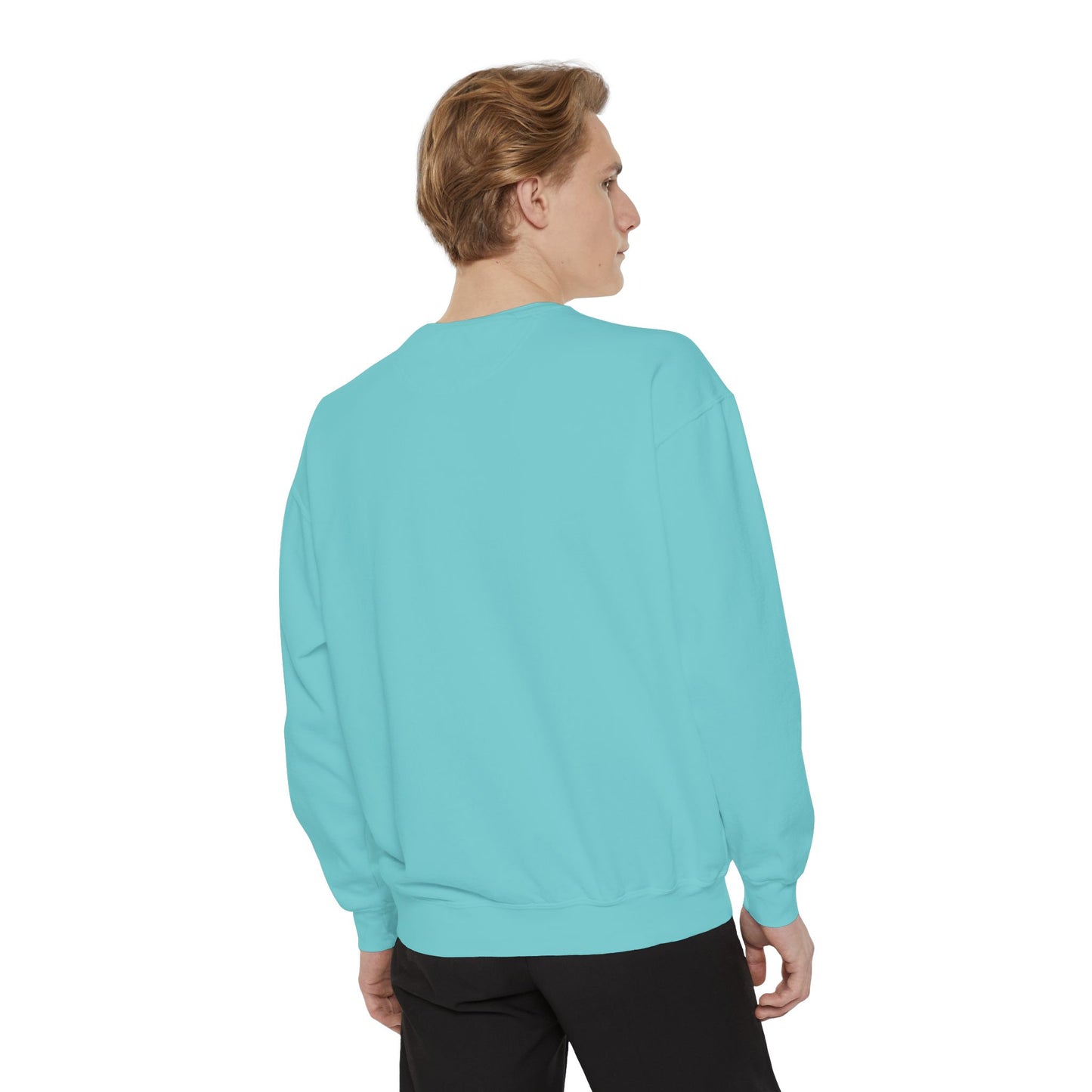 Grace Wins Unisex Garment-Dyed Sweatshirt - Cozy and Inspirational Apparel