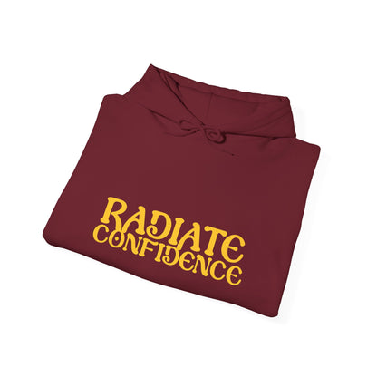 Radiate Confidence Hoodie - Unisex Heavy Blend Sweatshirt