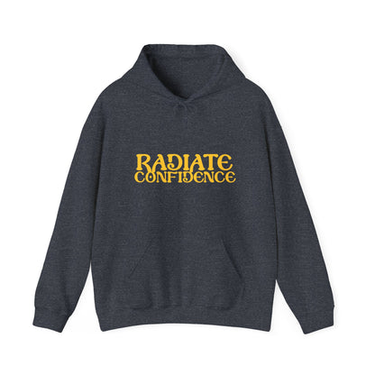 Radiate Confidence Hoodie - Unisex Heavy Blend Sweatshirt