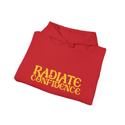 Radiate Confidence Hoodie - Unisex Heavy Blend Sweatshirt