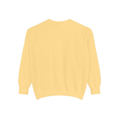 Grace Wins Unisex Garment-Dyed Sweatshirt - Cozy and Inspirational Apparel