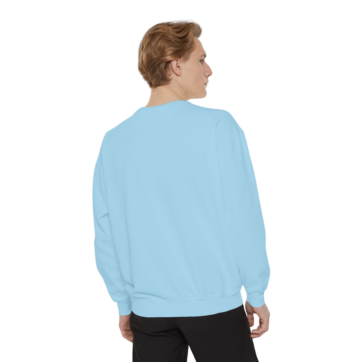 Grace Wins Unisex Garment-Dyed Sweatshirt - Cozy and Inspirational Apparel